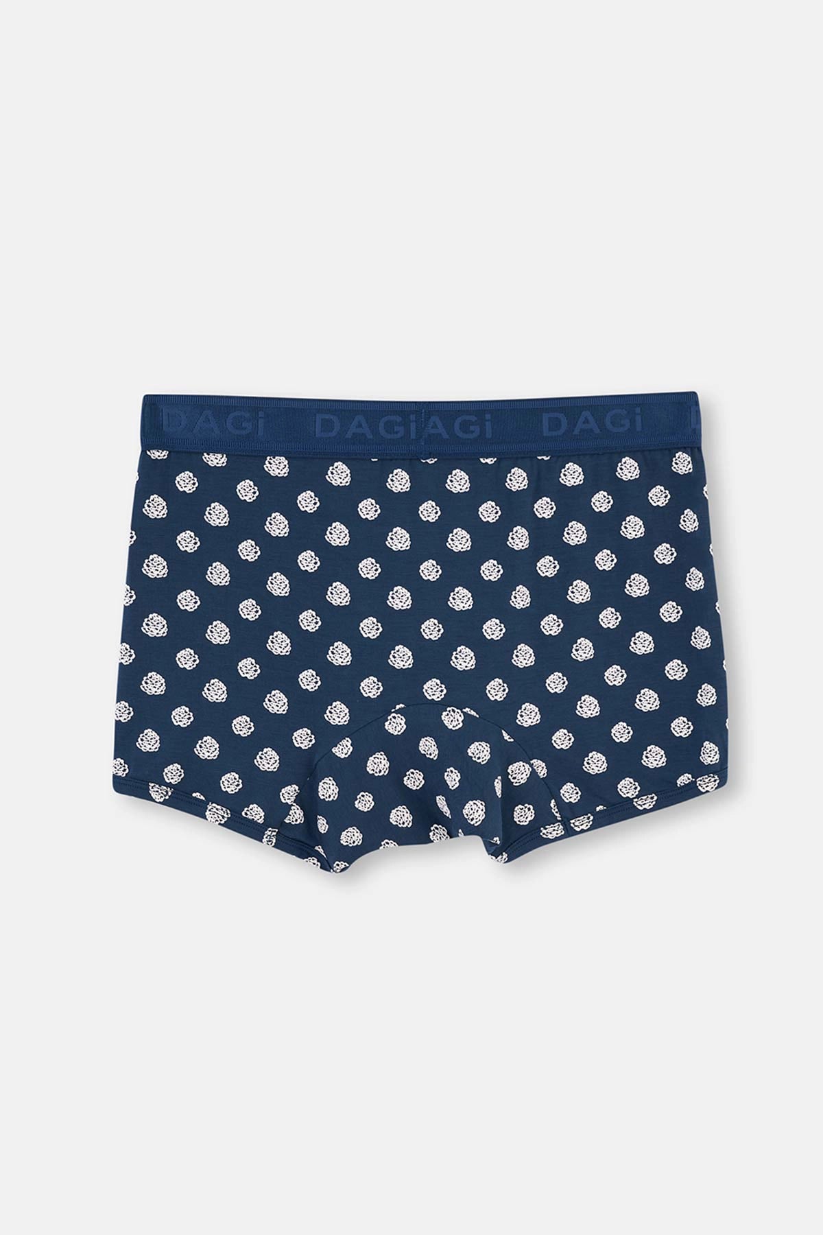 Lacivert D-Men Modal 2'li Boxer