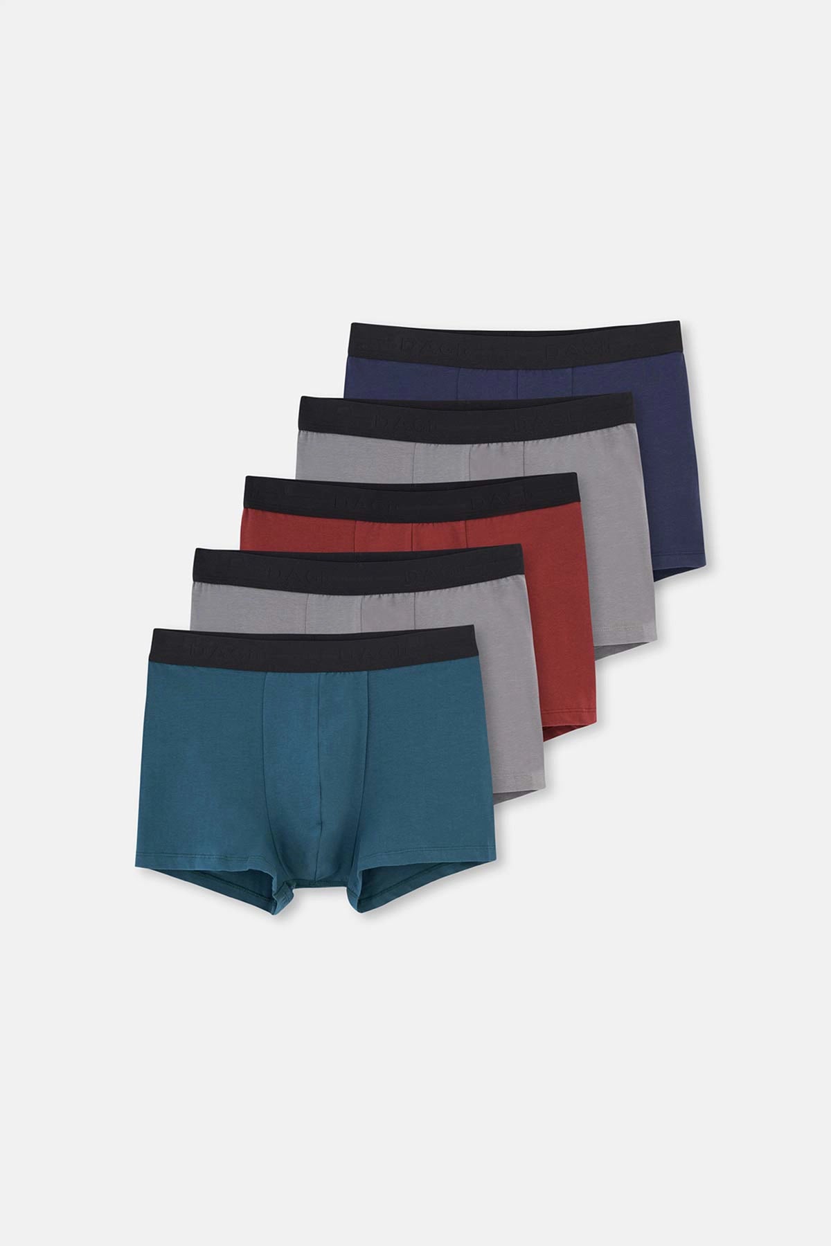 Multicolor Basic Pamuk 5'li Boxer