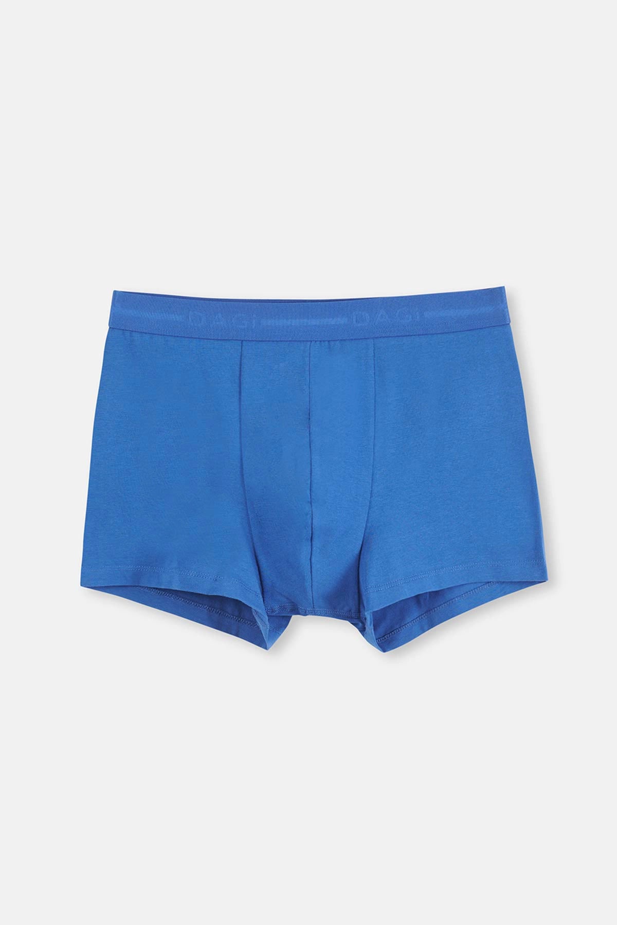 Indigo Pamuk Düz Boxer
