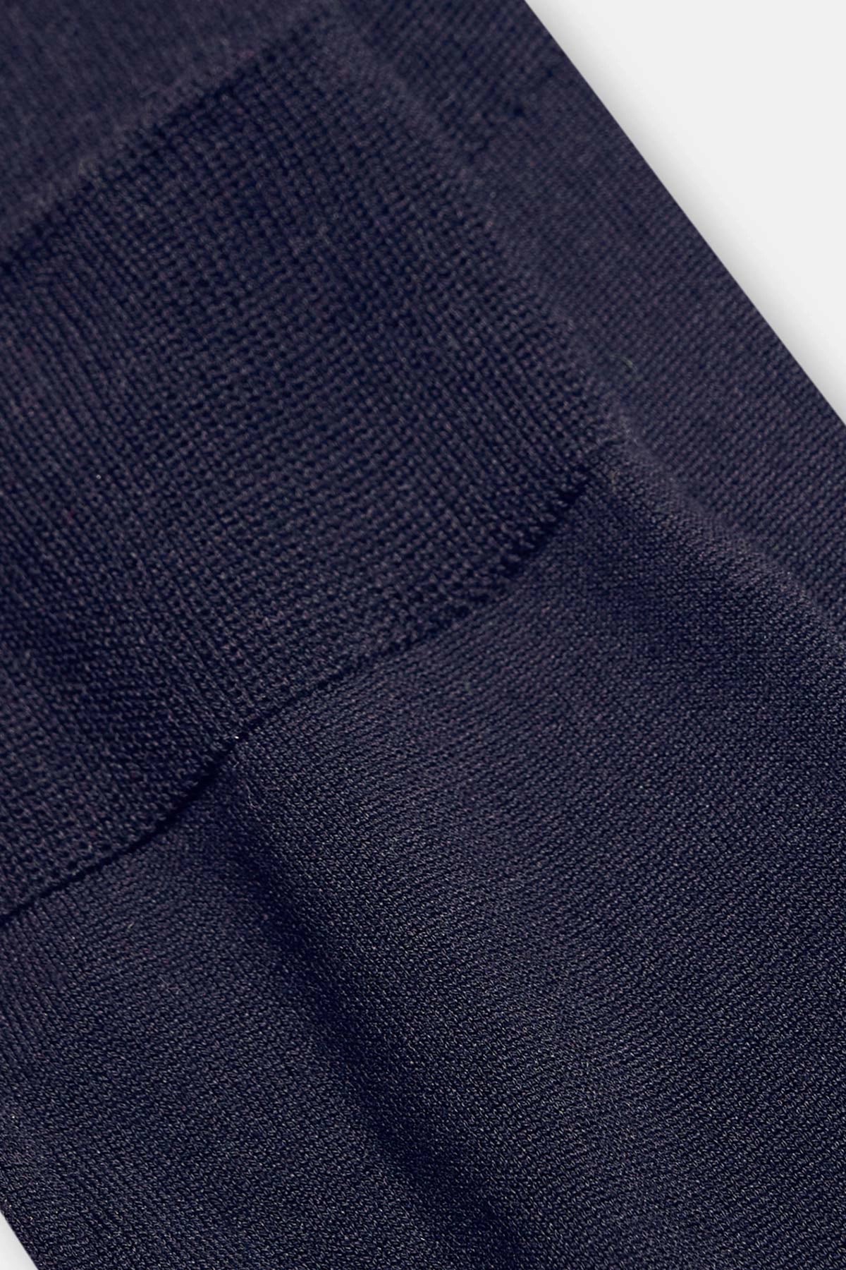 Lacivert Erkek Merserize Çorap