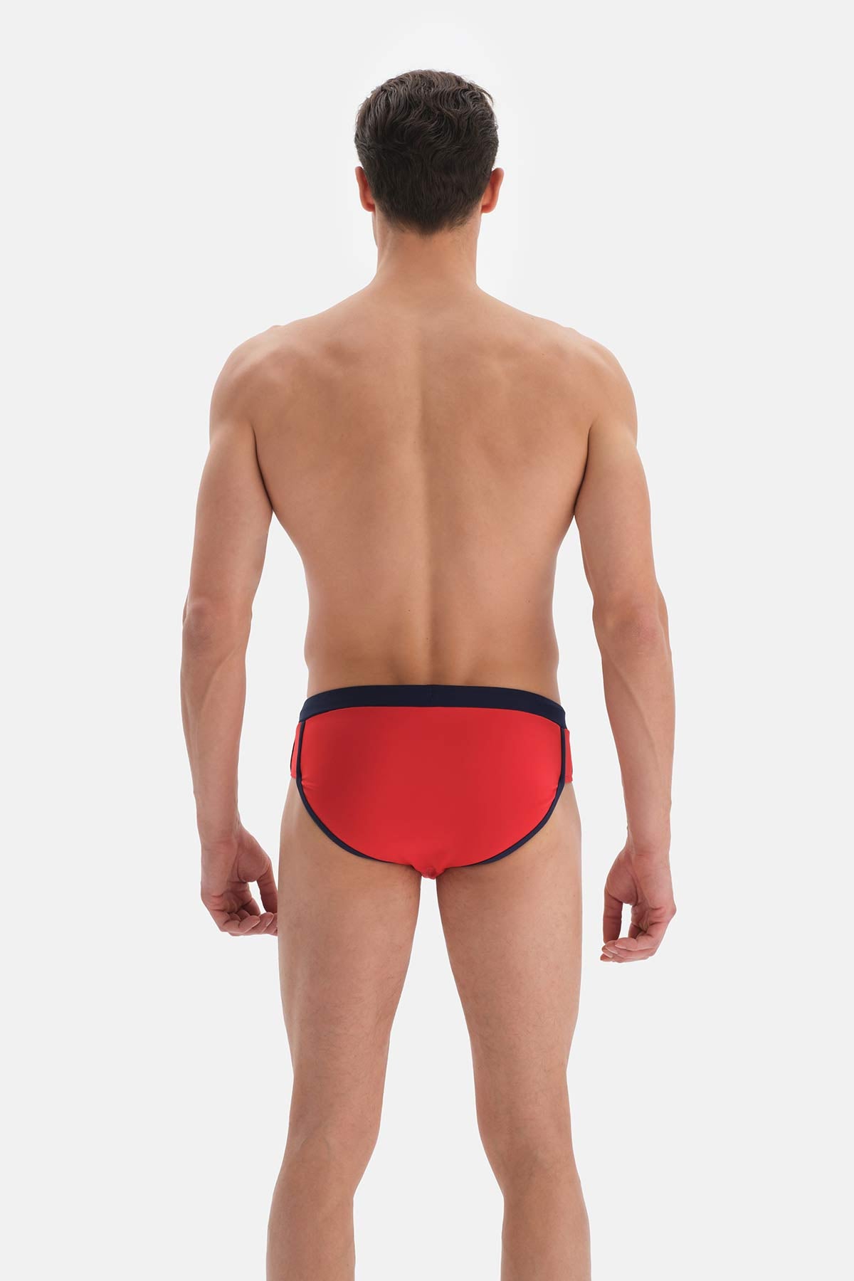 Kırmızı - Lacivert Slip Mayo