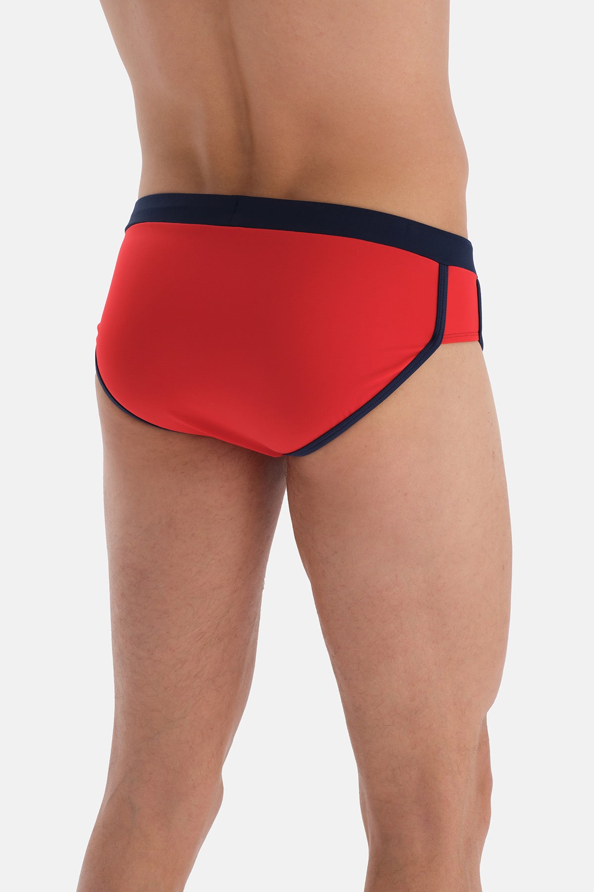 Kırmızı - Lacivert Slip Mayo