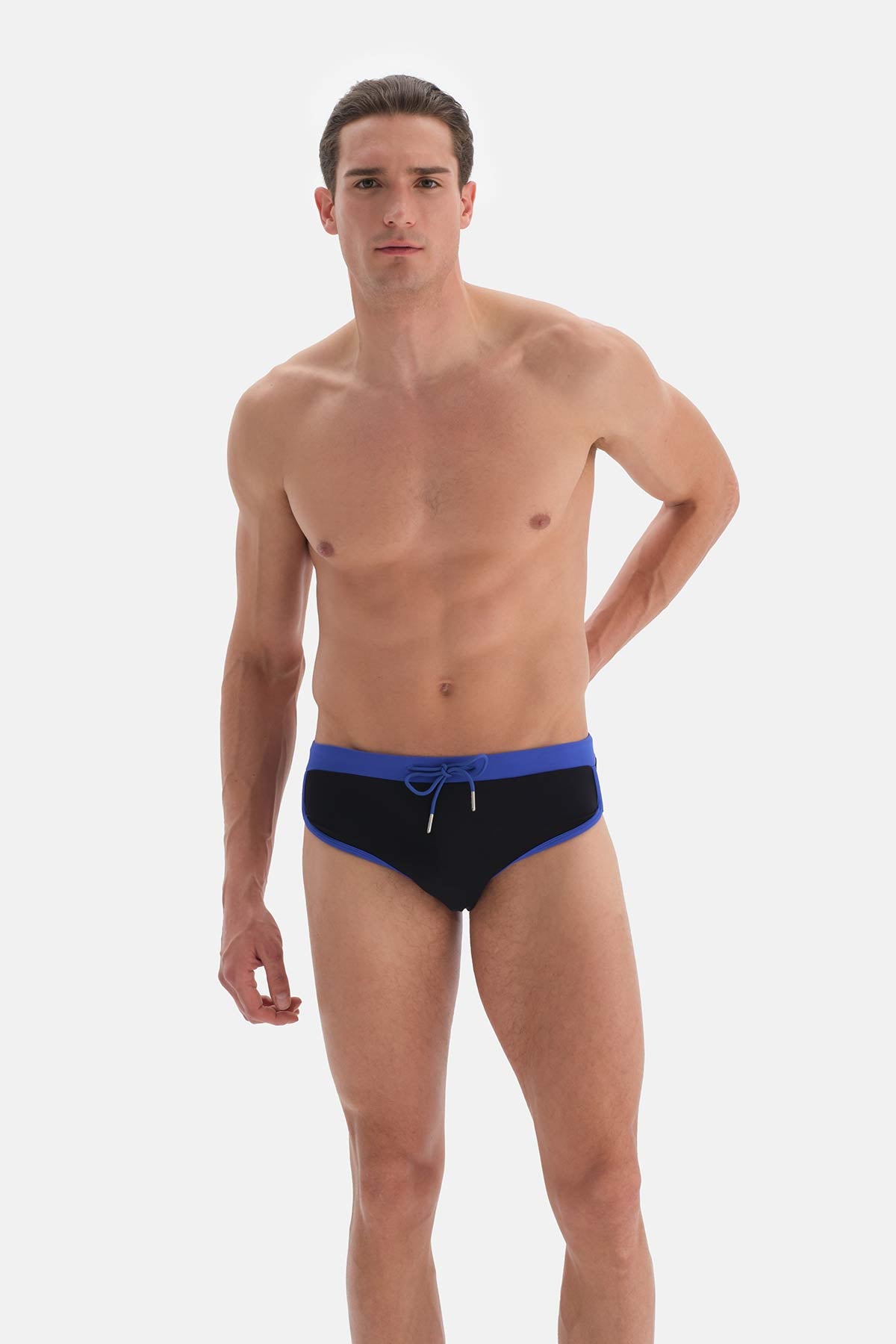 Siyah-Mavi Slip Mayo