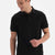 Siyah Pike Polo Yaka T-Shirt