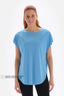 Açıkmavi Dagi Active Kayık Yaka T-Shirt