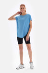 Açıkmavi Dagi Active Kayık Yaka T-Shirt