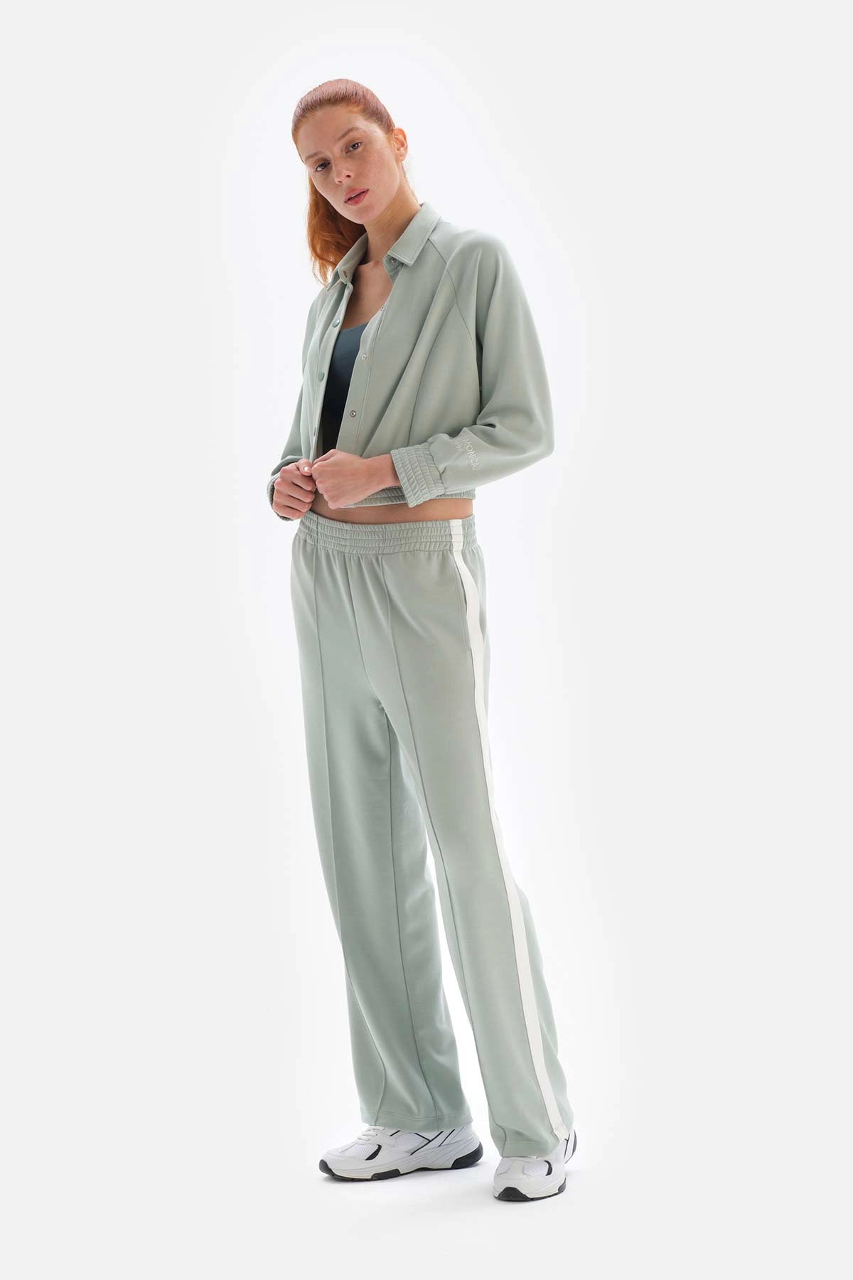 Mint Yeşili Dagi Active Mint i Uzun Kol Düğmeli Ceket