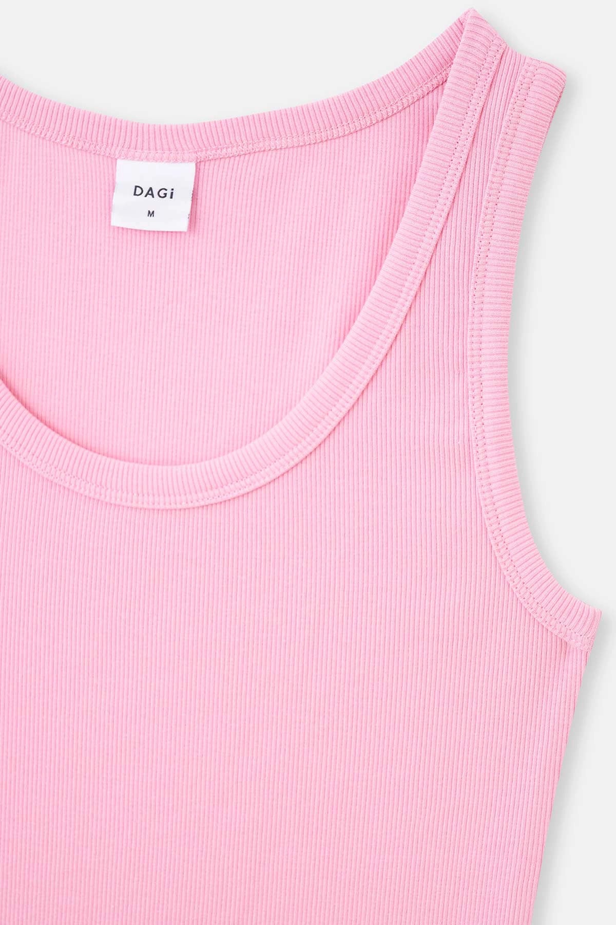 Pembe Kalın Askılı Ribli Atlet