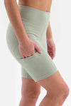 Mint Yeşili Dagi Active Mint i Cepli Biker Tayt