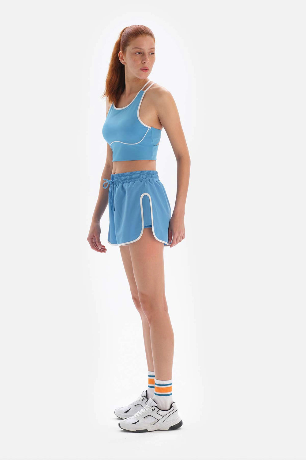 Açıkmavi Dagi Active Biyeli Spor Şort