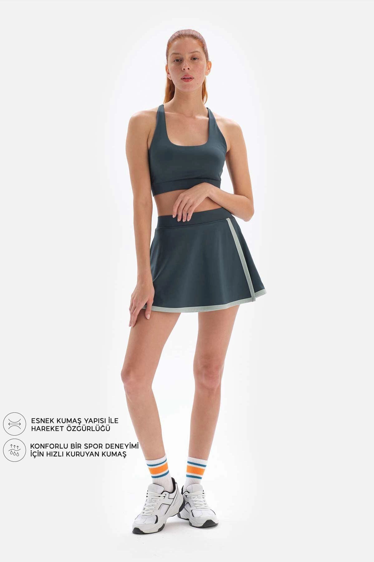 Petrol Dagi Active Petrol Sporcu Şort Etek