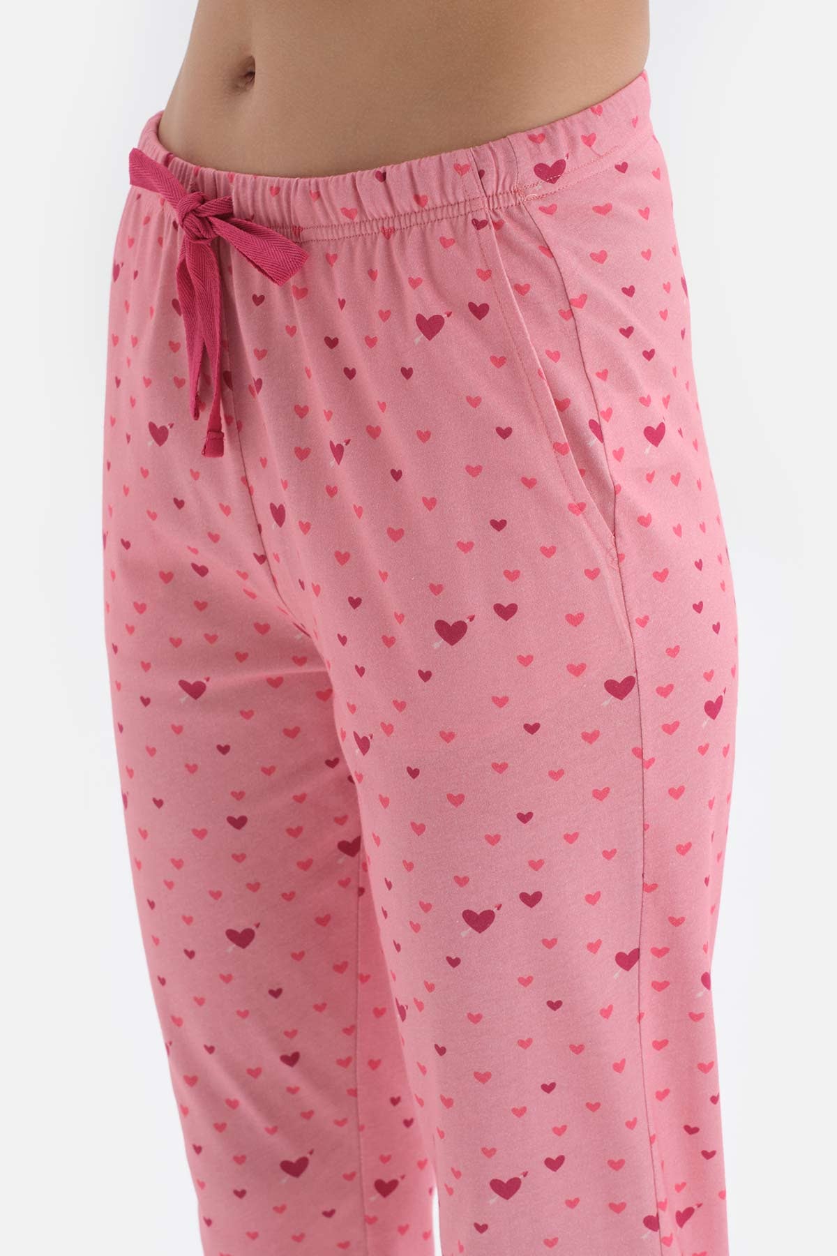 Beyaz Kısa Kol Panter Lisanslı Pamuklu Pijama Takımı