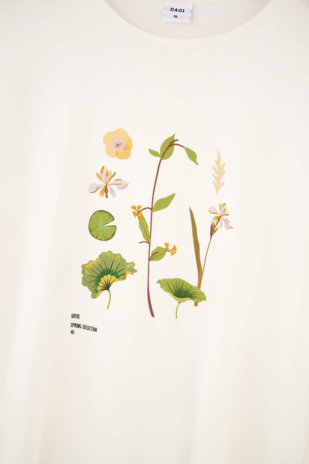 Beyaz Kayık Yaka Baskı Detaylı Örme Pijama Takımı