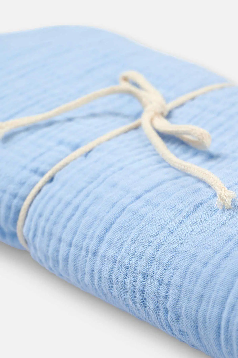 Açıkmavi Müslin Peştemal Düz 85X160