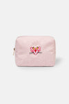 Açık Pembe Kadın Panter Makyaj Çantası