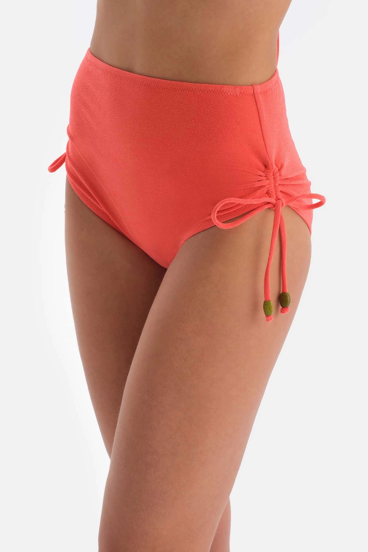 Turuncu Yüksek Bel Bikini Altı