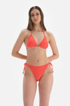 Turuncu Spagetti Bikini Altı