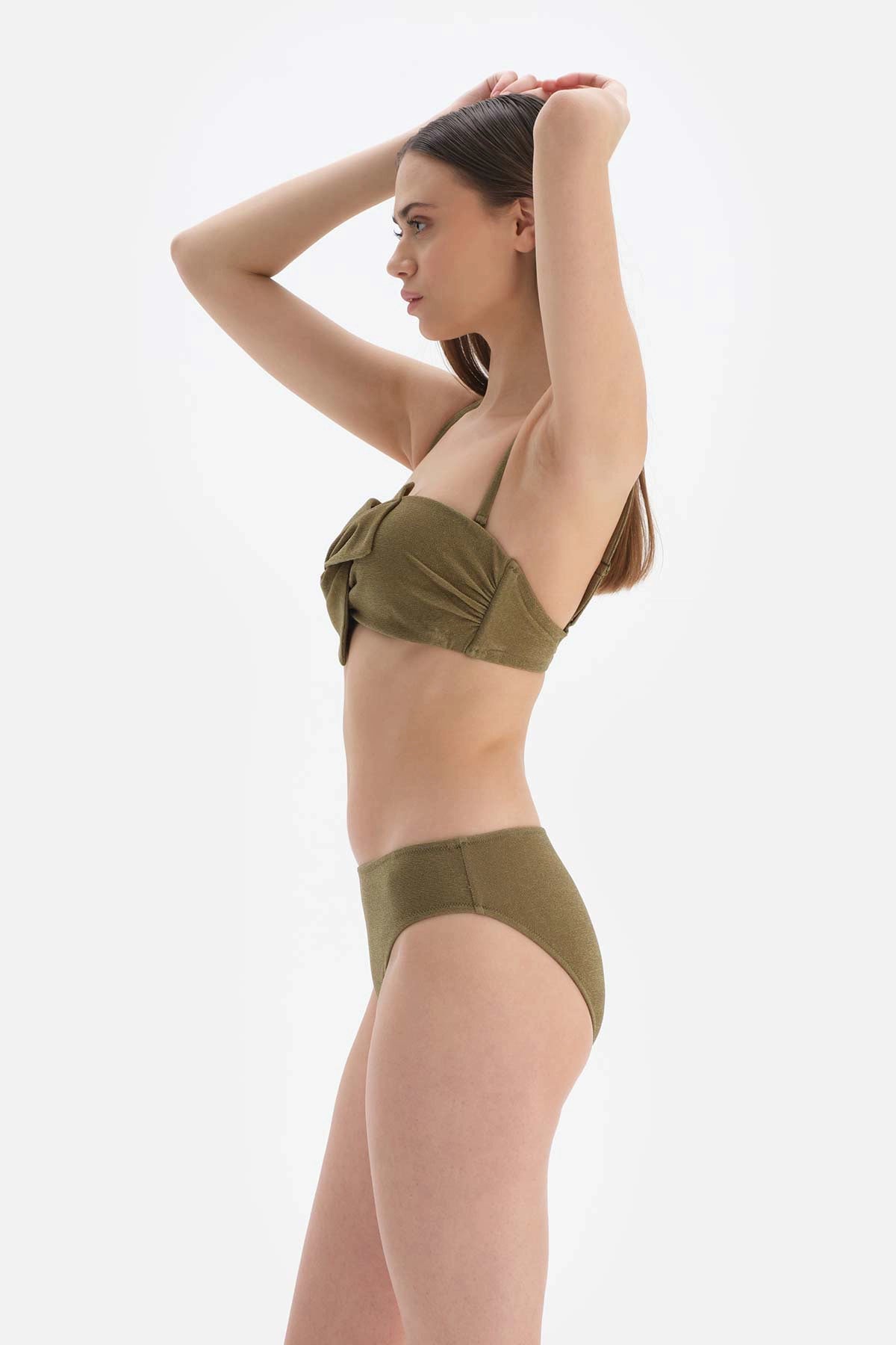 Yeşil Normal Bel Bikini Altı