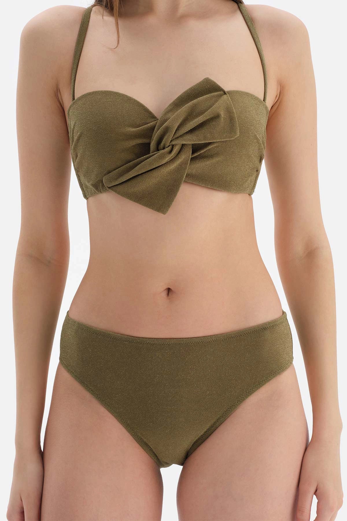 Yeşil Normal Bel Bikini Altı