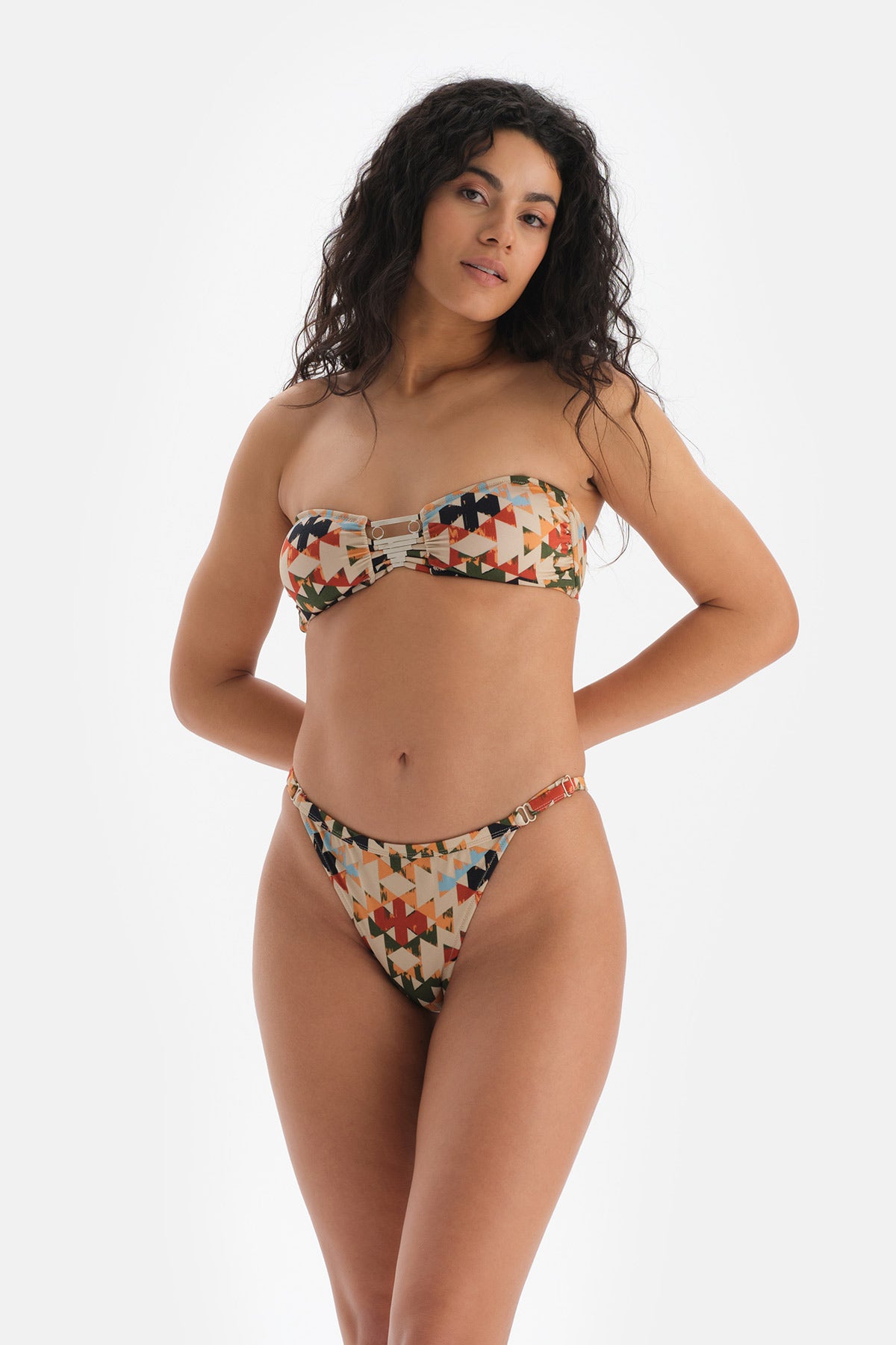 Kahve Düşük Bel Bikini Altı