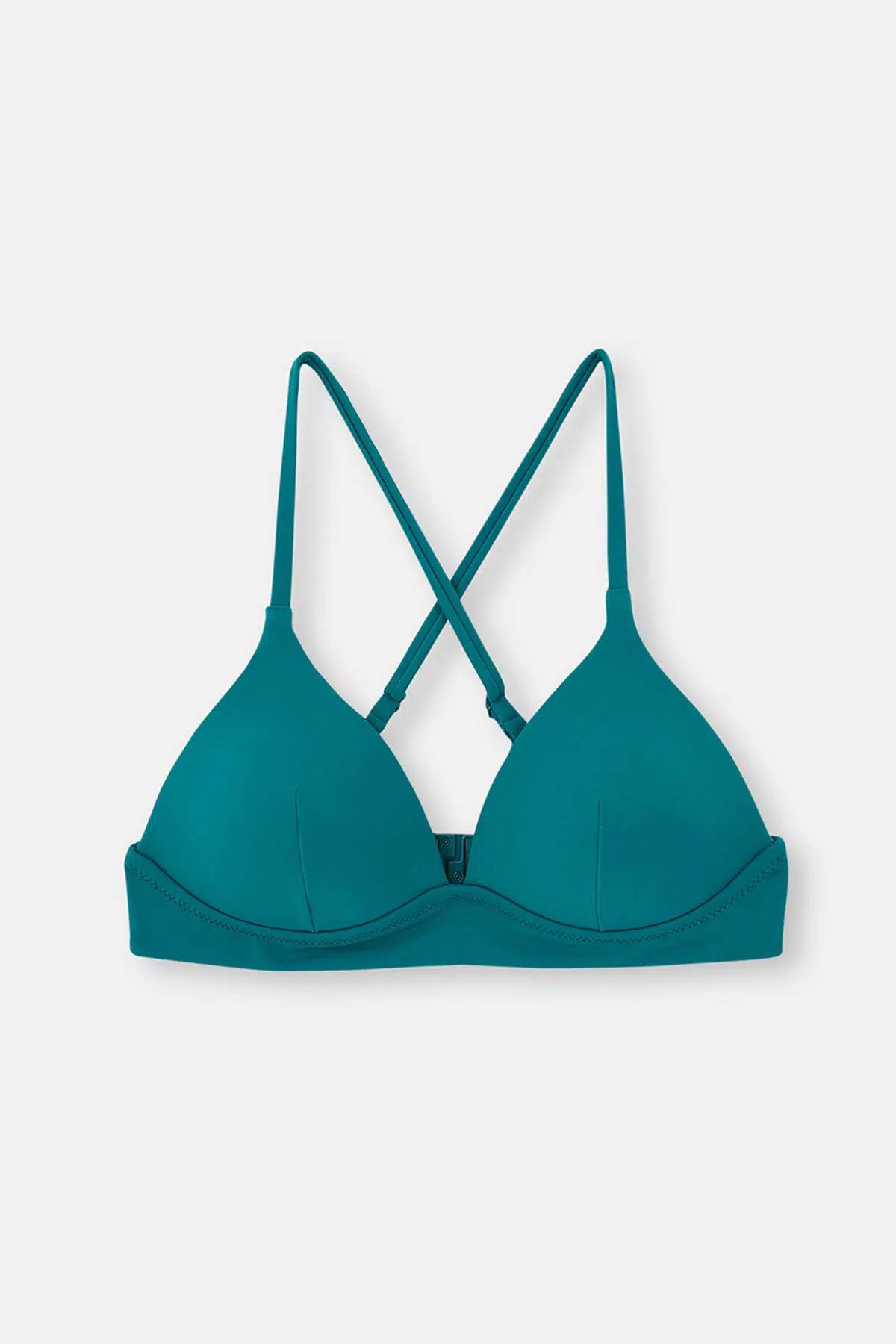 Petrol Bralet Balensiz Bikini Üstü