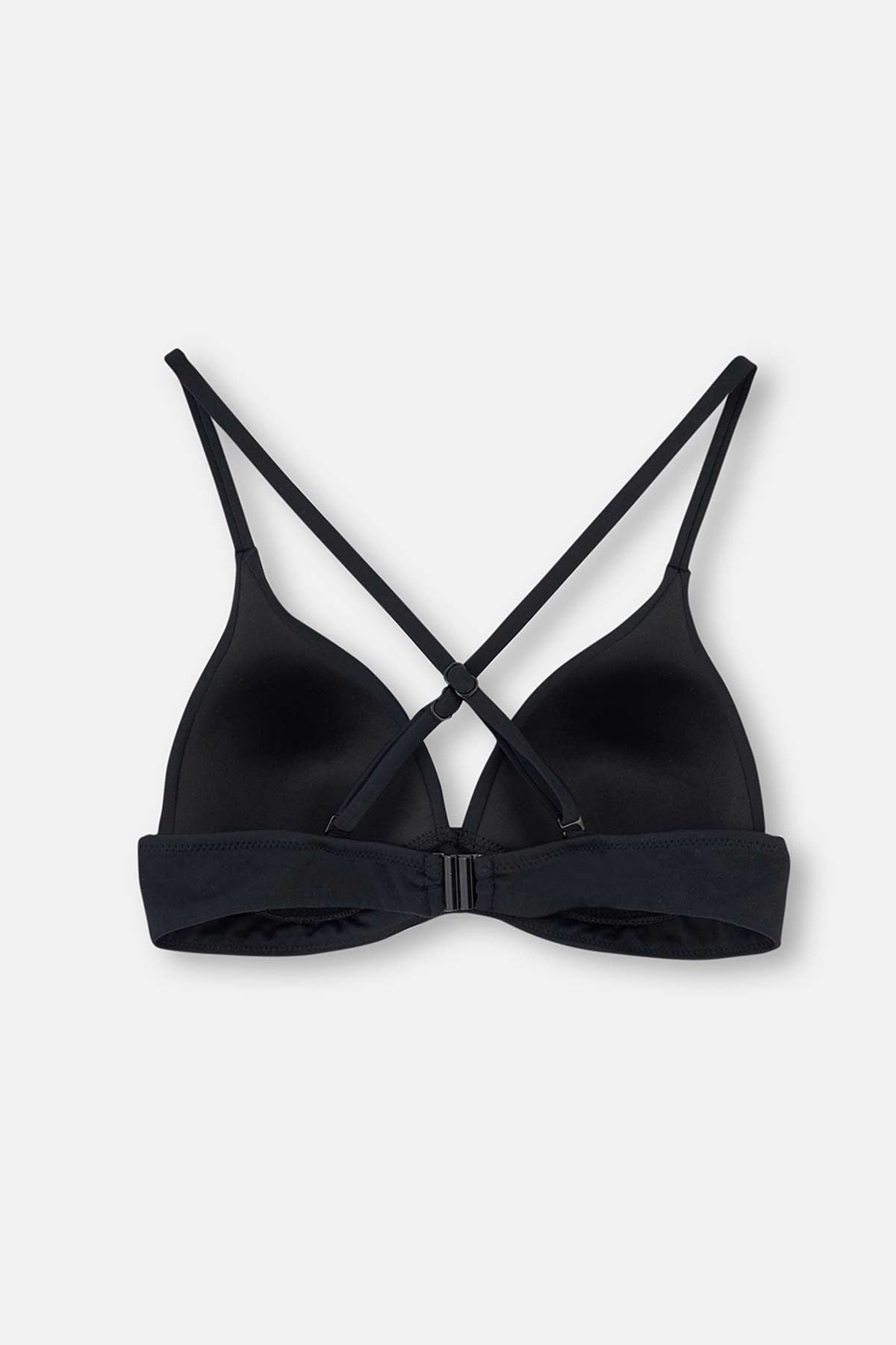 Siyah Bralet Balensiz Bikini Üstü
