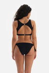 Siyah Halter Yaka Bikini Üstü