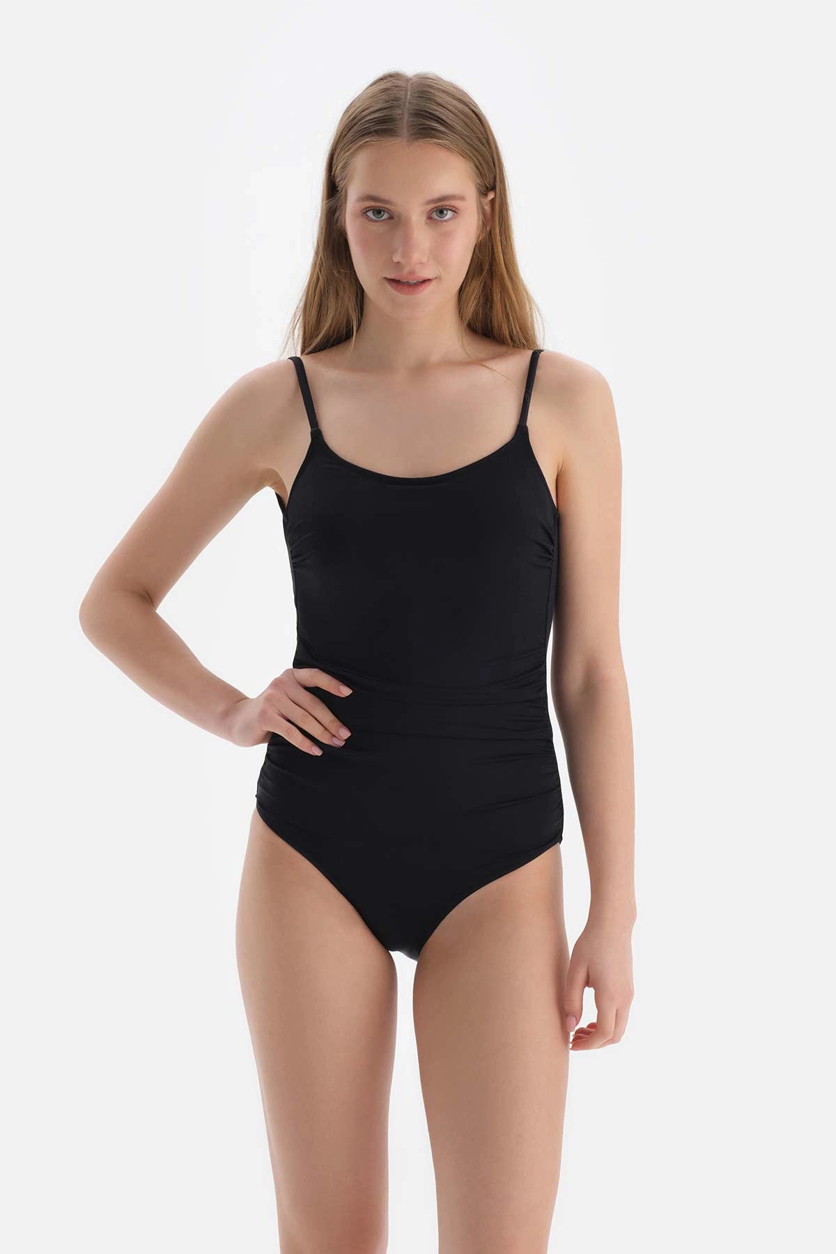 Siyah Korseli Toparlayıcı Mayo