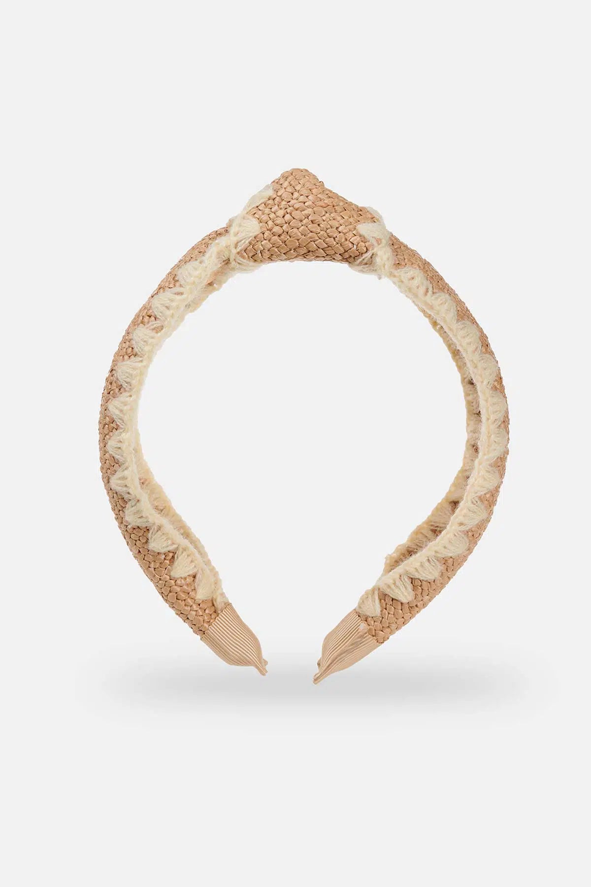 Sarı Kadın Hasır Taç Çiçek