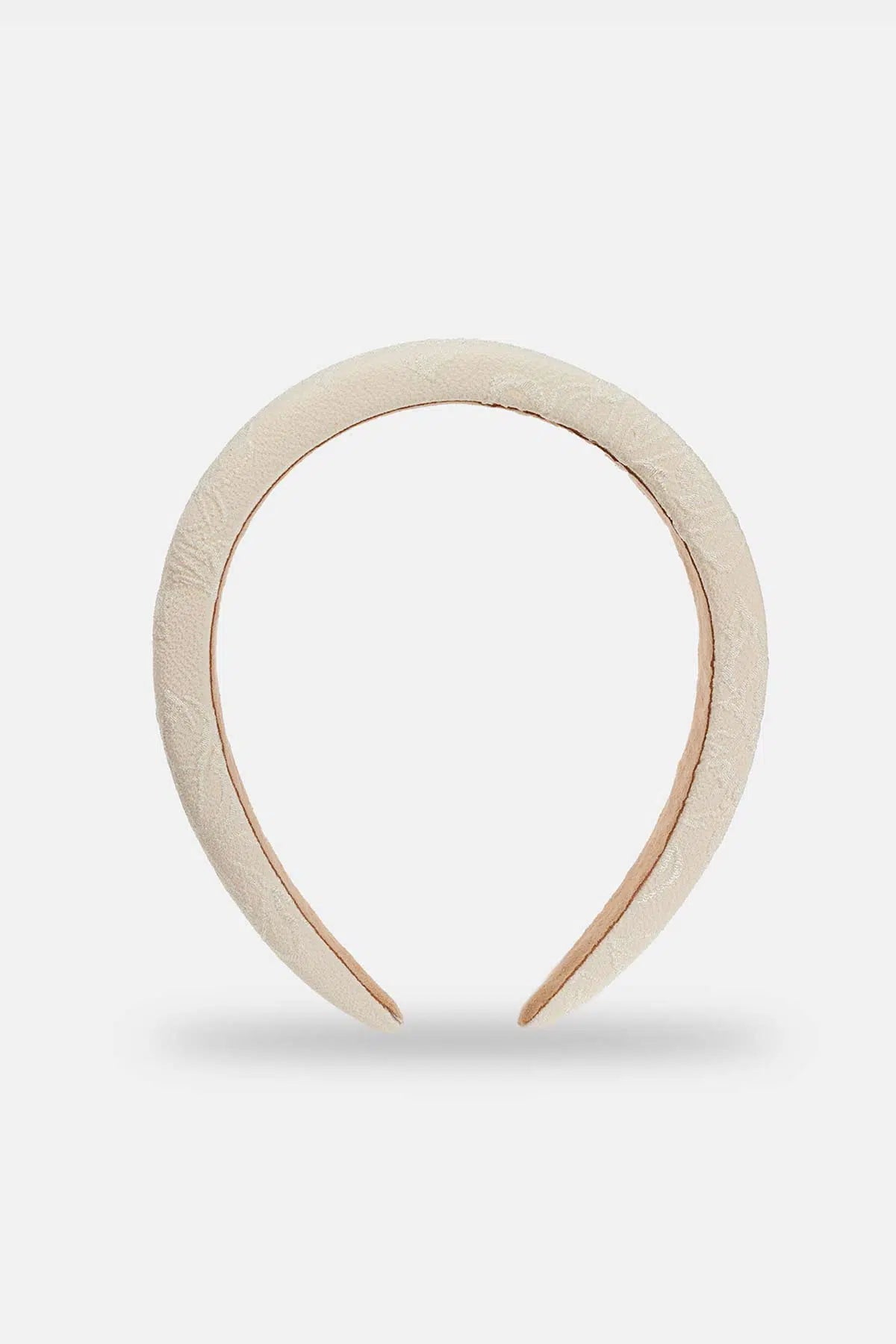 Krem Kadın Bride Taç