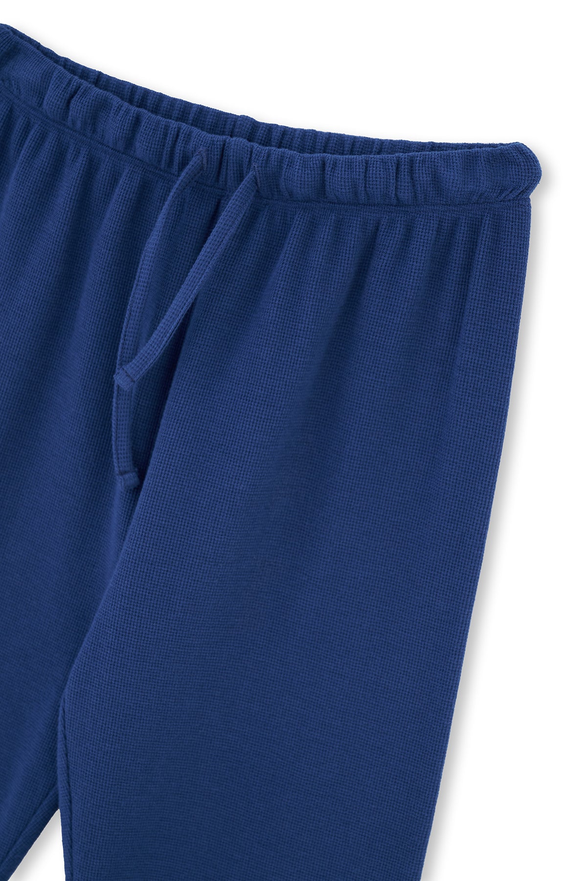 Lacivert Slogan Baskı Detaylı Uzun Kollu Pijama Takımı