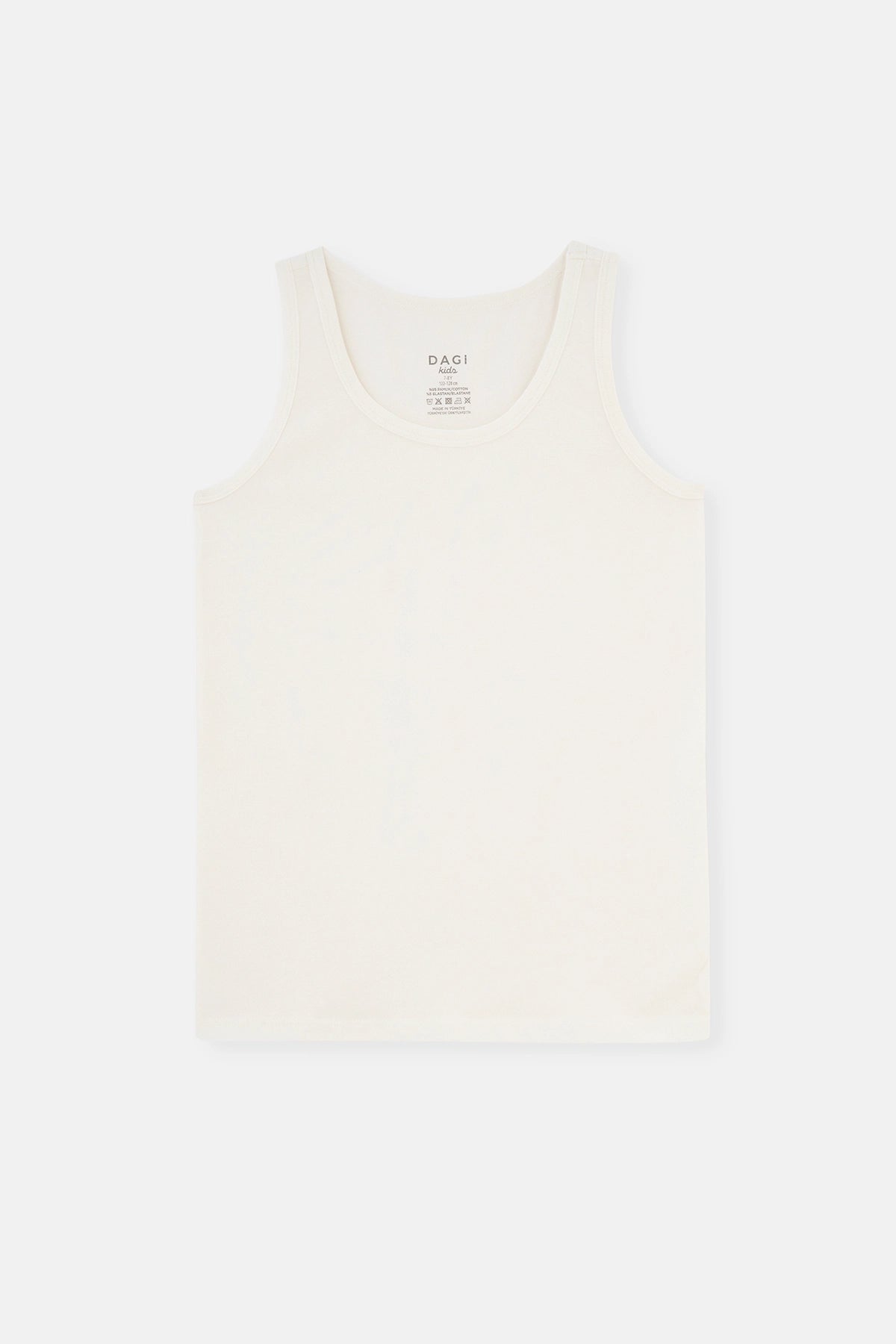 Beyaz 2'Li Erkek Çocuk Pamuklu Atlet