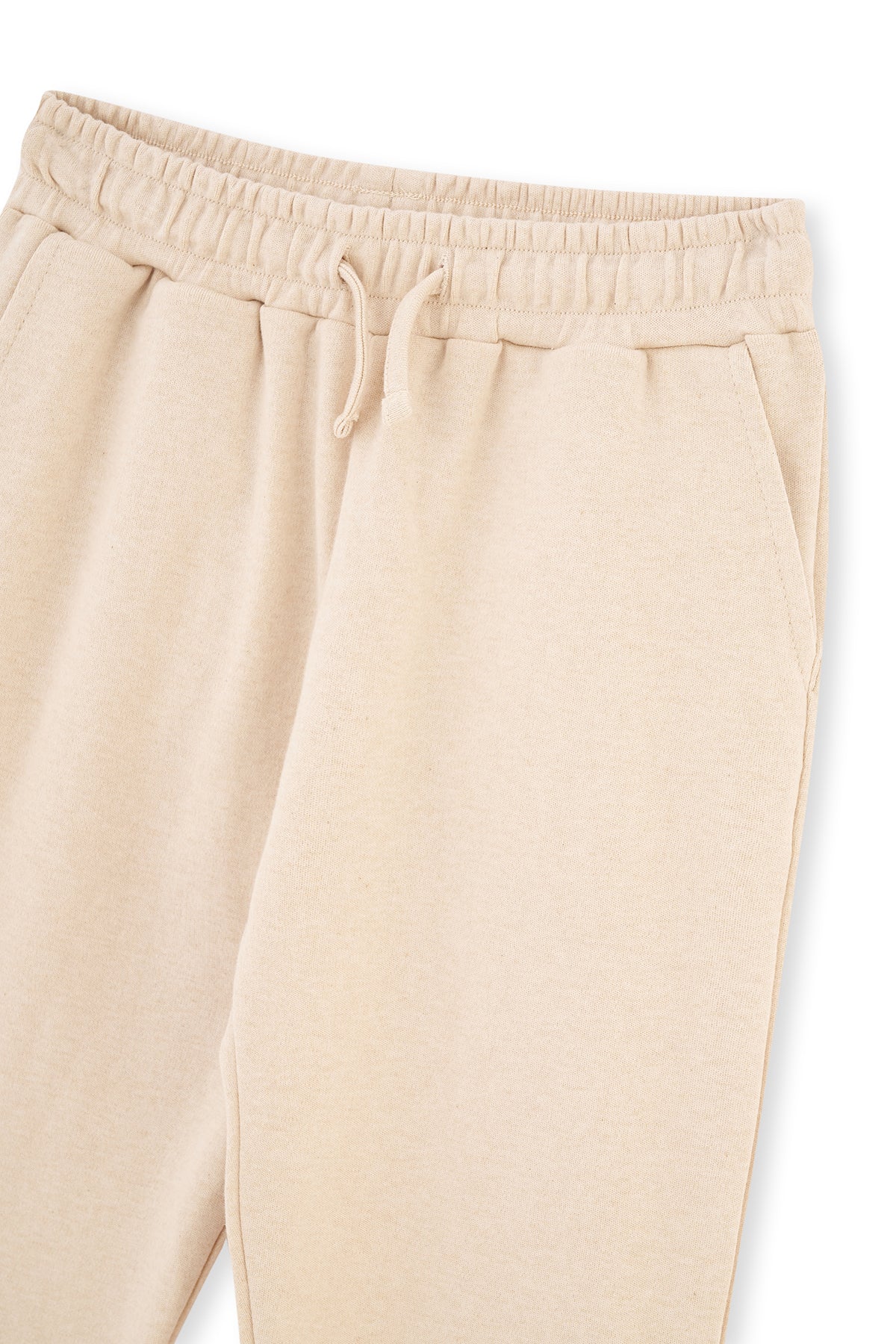 Bej Melanj Jogger Paça Eşofman Altı