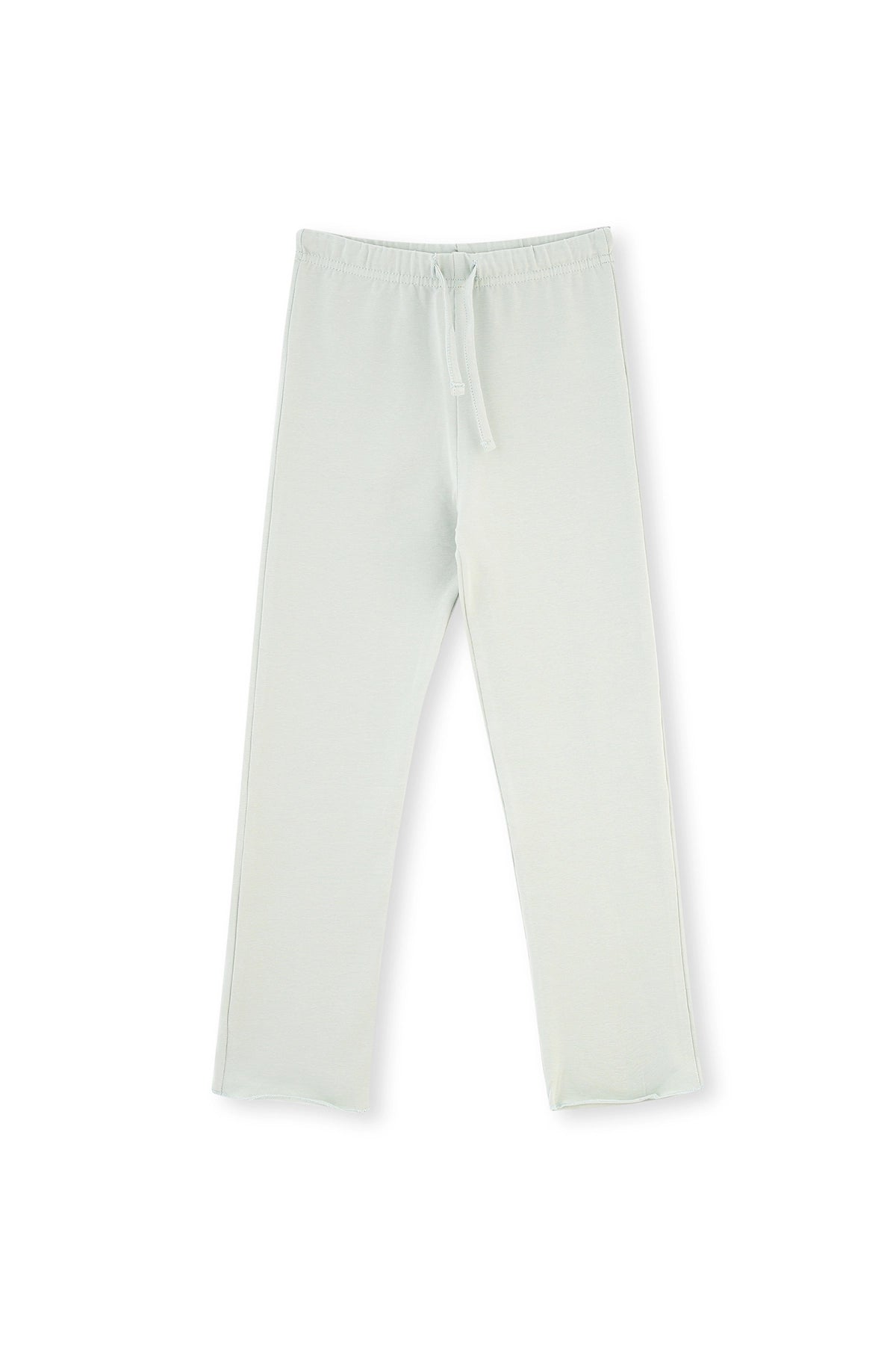 Yeşil Çiçek Baskı Detaylı Uzun Kollu Bisiklet Yaka Pijama Takımı