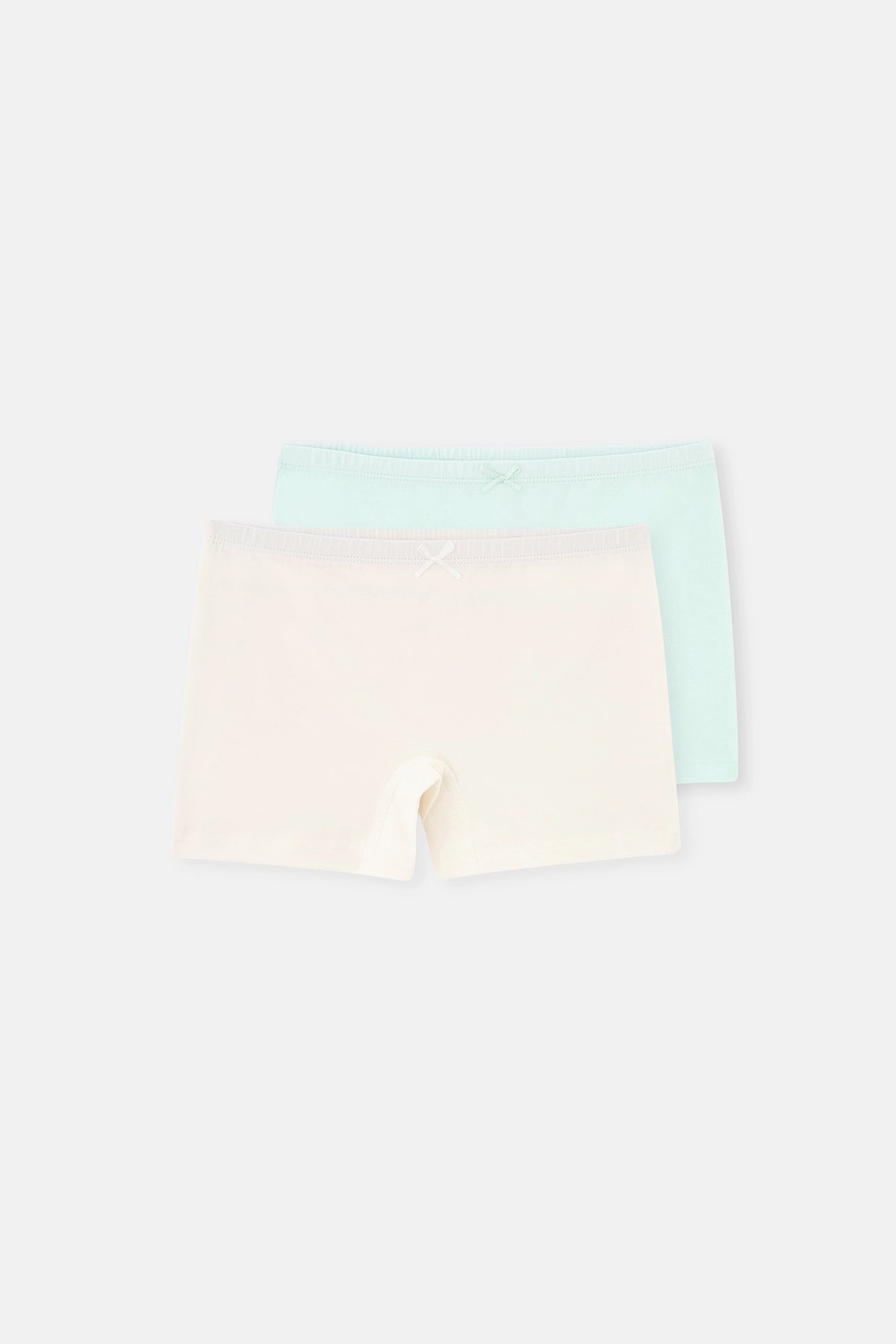 Multicolor 2'Li Kız Çocuk Boxer