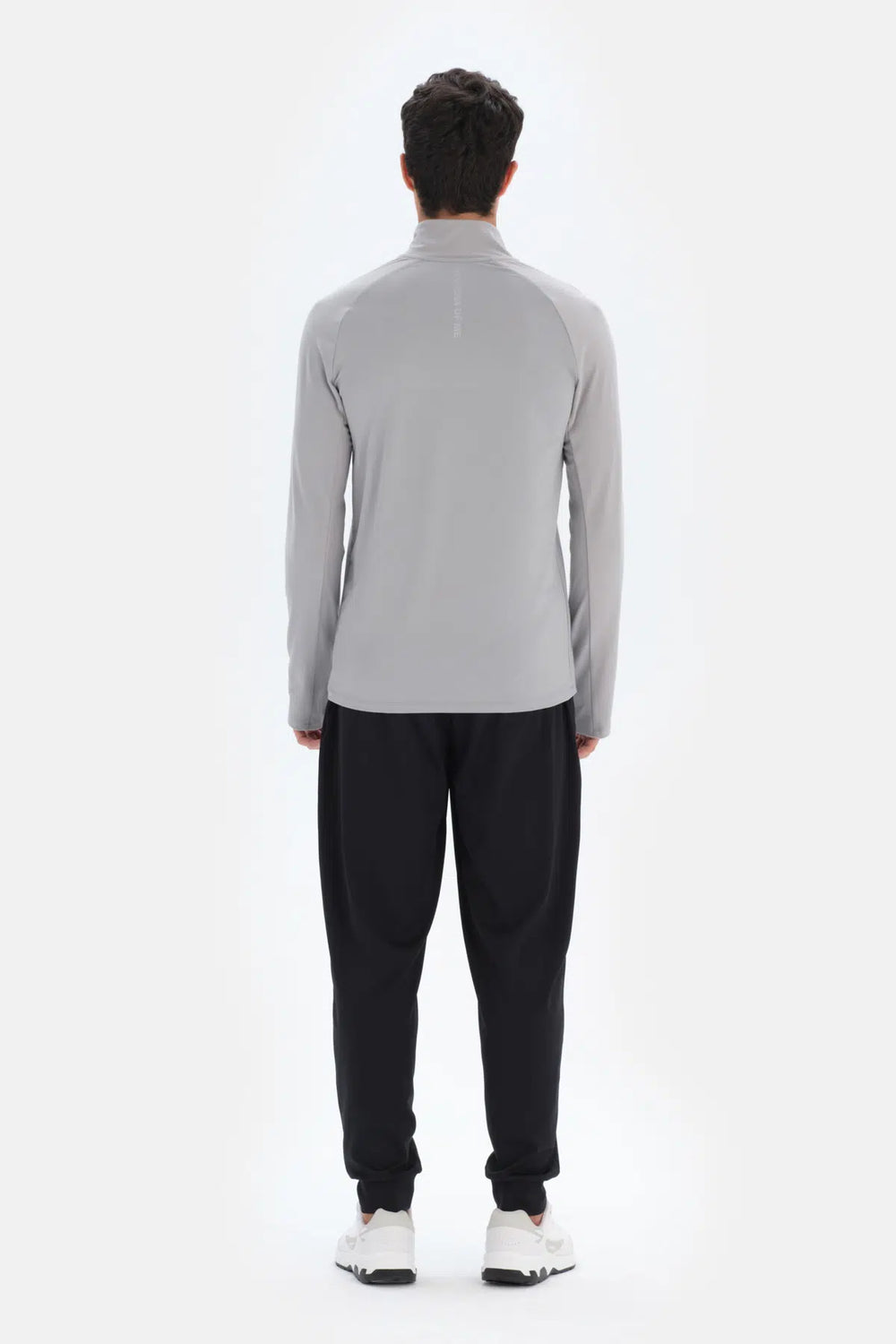 Açık Gri Dagi Active Fermuar Yaka Sweatshirt