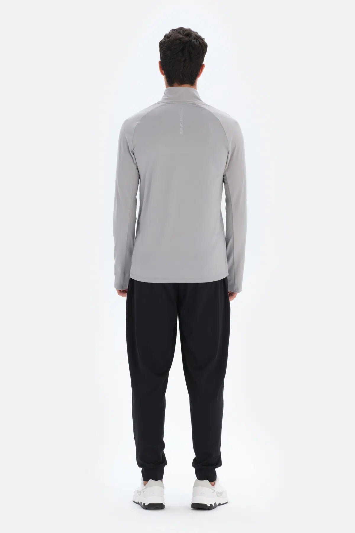 Açık Gri Dagi Active Fermuar Yaka Sweatshirt
