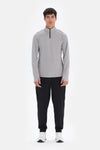 Açık Gri Dagi Active Fermuar Yaka Sweatshirt