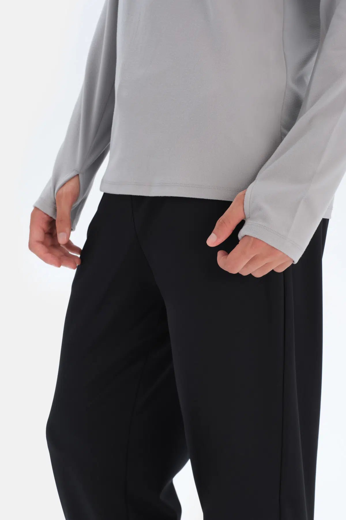 Açık Gri Dagi Active Fermuar Yaka Sweatshirt