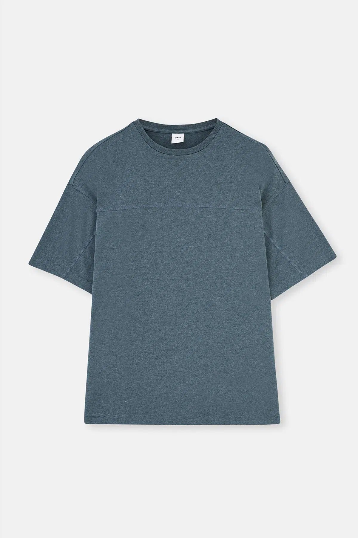 Indigo Bisiklet Yaka Oversize Everfresh T-Shirt