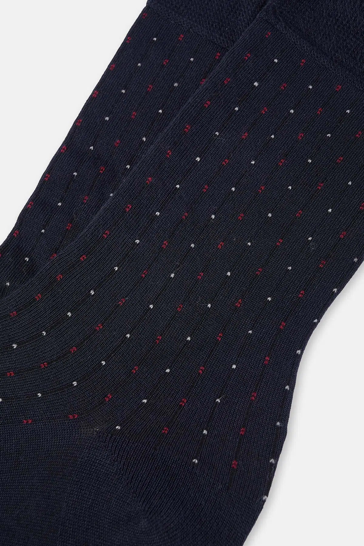 Lacivert Erkek Desenli Bambu Çorap
