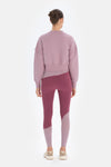 Lila Dagi Active Kapitone Crop Sweatshirt