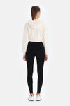 Ekru Dagi Active Çapraz Detaylı Kapüşonlu Modal Sweatshirt
