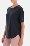 Siyah Dagi Active Kadın Modal T-Shirt