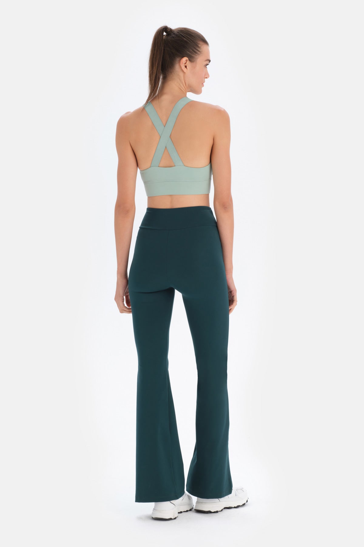 Mint Yeşili Dagi Active Biye Detaylı Spor Sütyeni