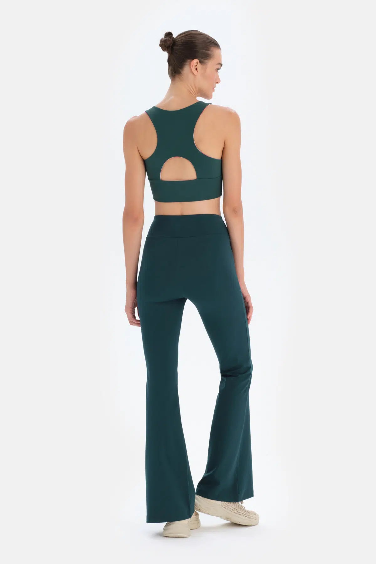 Koyu Yeşil Dagi Active Koyu Çift Taraflı Spor Sütyeni