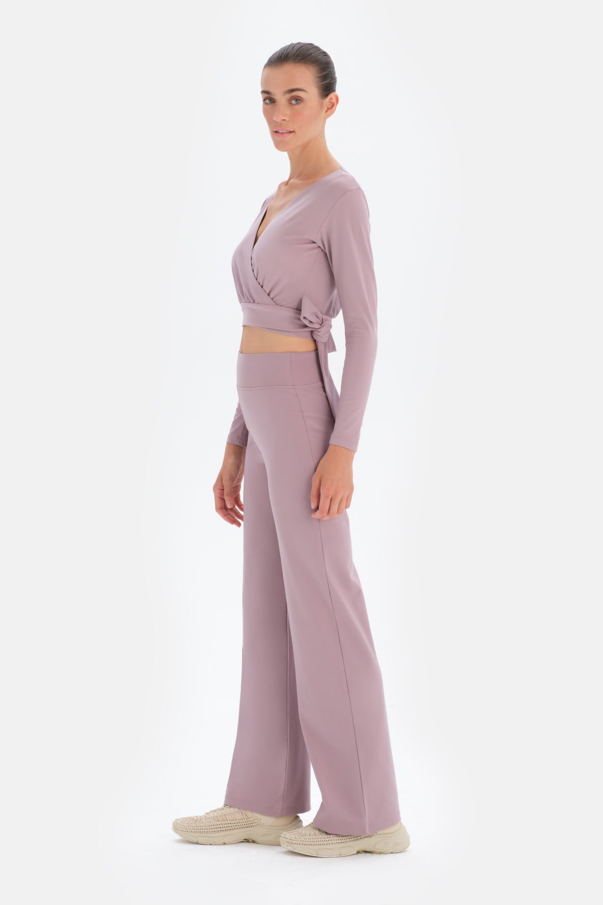 Lila Dagi Active Yoga Pantolonu