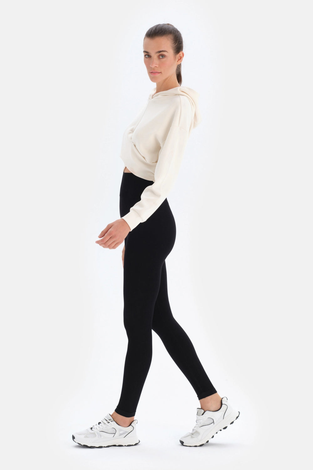 Siyah Dagi Active Kadın Seamless Tayt