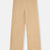 Açık Kahve Bol Paça Örgülü Pantolon