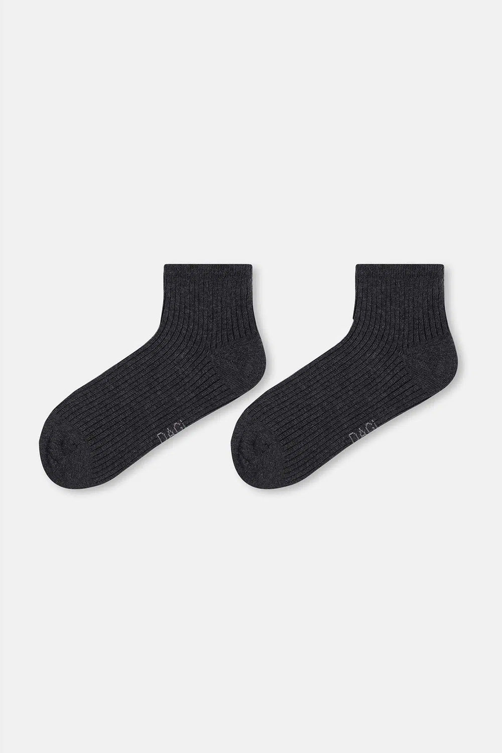 Antrasıt Kadın Pamuklu Quarter Çorap